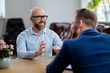 © Nejron Photo - Middle-aged man attending job interview