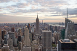 Fototapeta  - views of empire state and new york