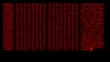 © Serhii - encrypted programming security hacking code data flow stream on display new quality numbers letters coding techno joyful video 4k stock image