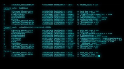 Wall Mural - encrypted programming security hacking code data flow stream on display new quality numbers letters 