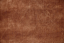 Texture Retro, Red Brown Corduroy Fabric.