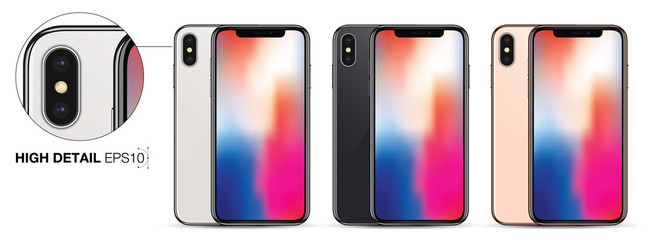 Wall Mural - new generation smartphone in high detail