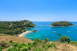 © wirojsid - Beautiful Andaman sea from Windmill View Point near Laem Promthep Cape, Phuket, Thailand