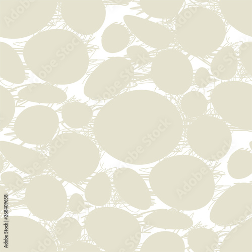 Ellipse silhouettes seamles...