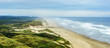 © Matthieu - Oregon coast sand dunes overlooking panorama. OR, USA.