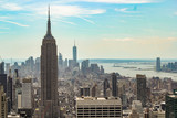 Fototapeta  - Vista aérea de Manhattan