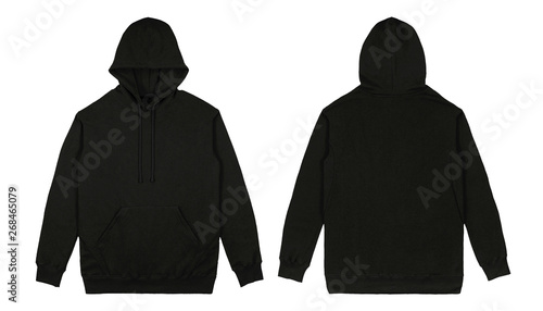 hoodie black blank