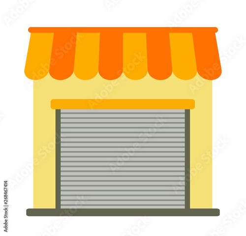 シャッターの閉まっている店 Stock イラスト Adobe Stock シャッターの閉まっている店 Stock イラスト Adobe Stock