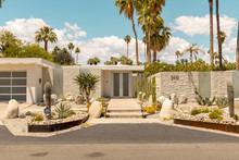 A Street Of Palm Spring 1