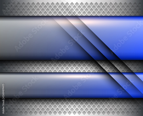 Abstract  background silver 3d shiny metallic