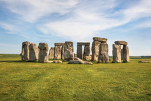 Stonehenge An Ancient Prehistoric Stone Monument Near Salisbury, UK, UNESCO World Heritage Site .