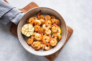 Poster - Roasted shrimps, prawns