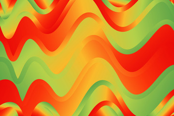 Wall Mural - abstract colorful wave background