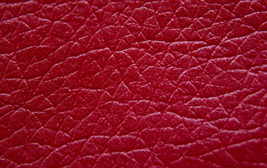 Red leather texture, leather background, red background