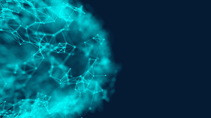 Wall Mural - Cyber space world business technology, globe metaverse digital cyber space present future connection trading investment digital money. Business organization of digital currency investment 3d rendering
