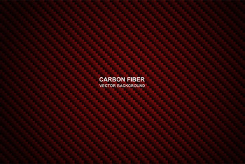 Wall Mural - Abstract .Carbon fiber background. red carbon fiber background ,light and shadow. Vector.