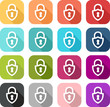 © sissoupitch - Colored padlock icon