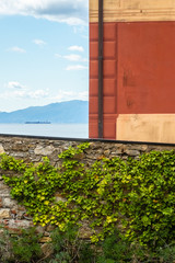 Wall Mural - the village of Camogli on the peninsula of Portofino