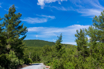 Eco Power, Wind Turbines. Marmaris - Turkey