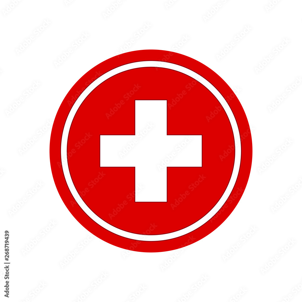 Healthcare plus sign. Medical symbol vector Stock Vector | Adobe Stock