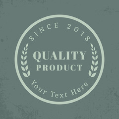 Canvas Print - Logo design template