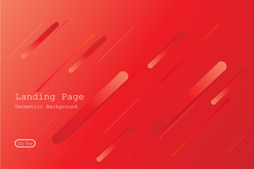 Wall Mural - Colorful geometric background with gradient motion shapes composition. Eps10