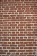 Weathered red brick wall pattern texture background