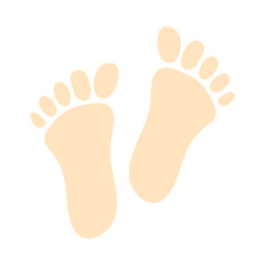 Sticker - Foot Print Icon