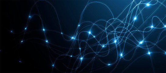 Data technology concept. Abstract amazing background