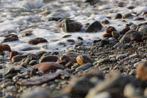 Fotomural  Stones by the sea, Gotland Sweden.