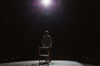 © Bonninstudio/Stocksy - Back view of an actor performing a play.