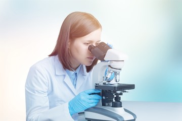 Wall Mural - scientist.
