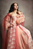 princess peach pink dress