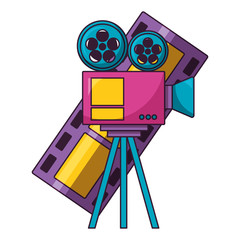 Sticker - cinema movie design