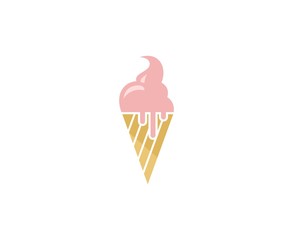 Sticker - Ice cream logo