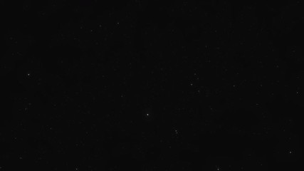 Wall Mural - Rotating Through Sparse Starfield in Outer Space Loop