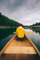  Rain on a wilderness canoe trip