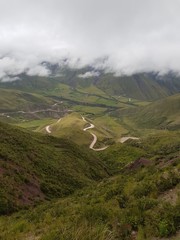 Camino de montaña