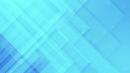 Poster - Abstract geometric light blue and silver grey motion background loop