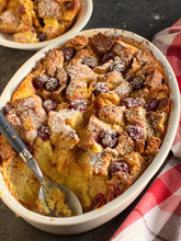 Leftovers Bread Pudding With Summer Fruits