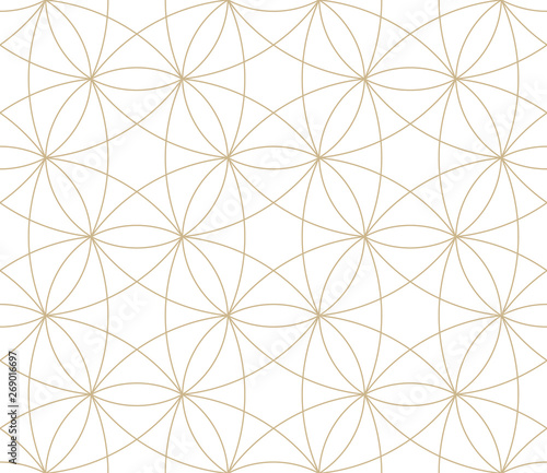 nowozytna-prosta-geometryczna-wektorowa-bezszwowa-deseniowa-zlocista-kreskowa-tekstura-na-bialym-tle-lekka-abstrakcjonistyczna-tapeta-jaskrawy-dachowkowy-ornament