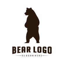 Bear Logo Icon Designs Vector. Bears Logo Concepts. Icon Symbol.