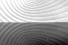 Abstract Black White  Spiral Pattern