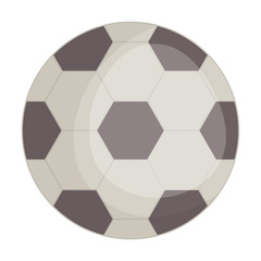 Poster - soccer balloon toy entertainment square frame and birthday elements vector illustraitor