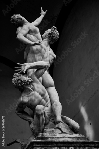 Cuadros en Lienzo Kidnapping of the Sabine Women Ratto delle Sabine