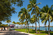 Stock image Miami scene at Bayfront Park