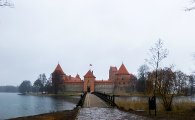 Really nice Trakai castle in Lithuania