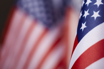 American flag of united states of america. Veterans, Memorial, Labor day.