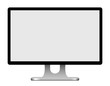 © barks - Realistick pc monitor ( computer display) illustration