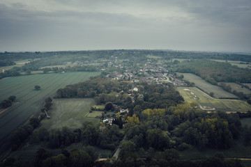 Wall Mural - Aerial view of Essex